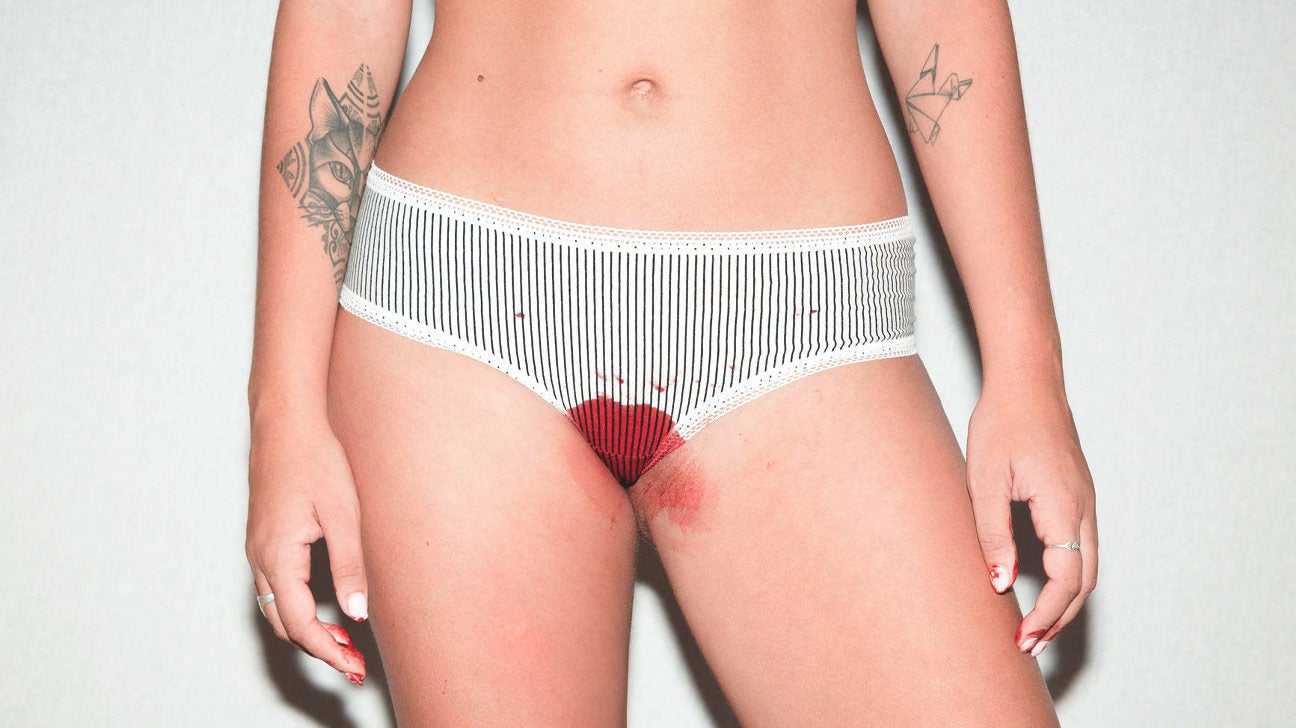 Girl underwear strips