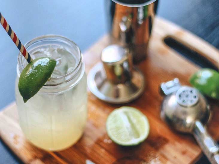 Margarita Burn Limette und Sonne vermischen sich nicht