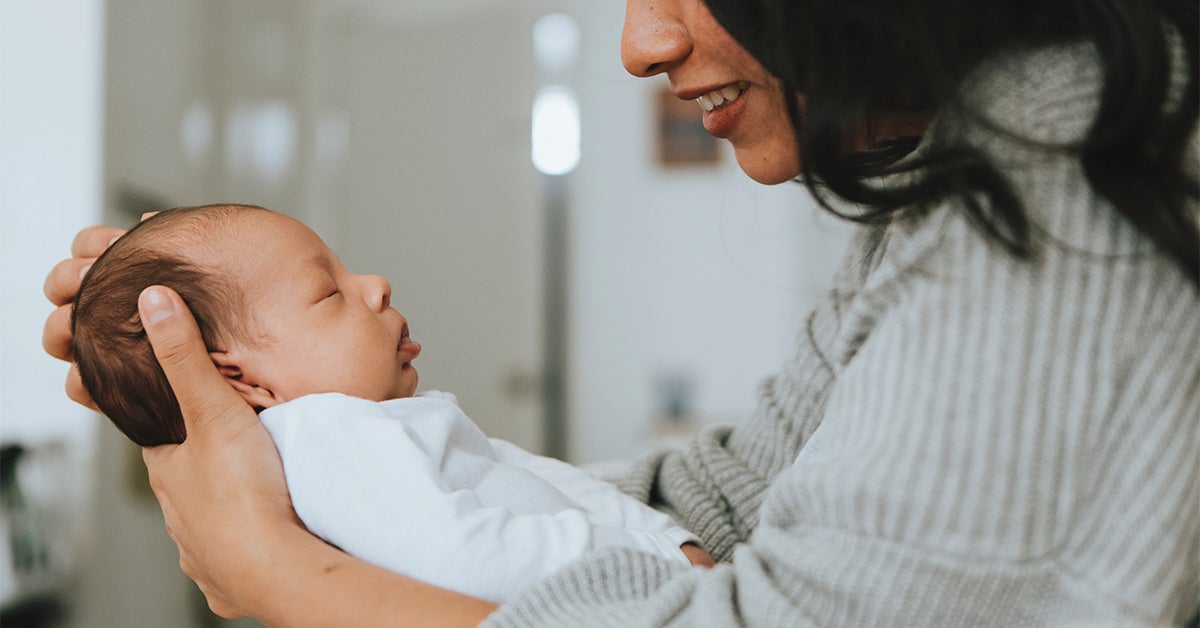 taking care of newborn baby