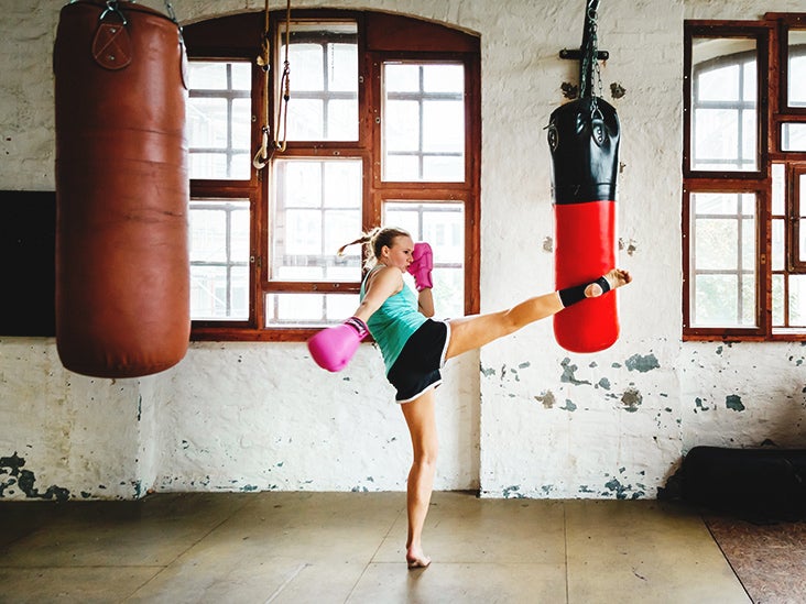 sport studio punching bag fitness club fitness clubs gyms punching bags  Stock Photo  Alamy