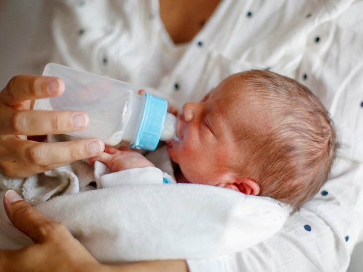 5 month old breastfed baby refusing bottle