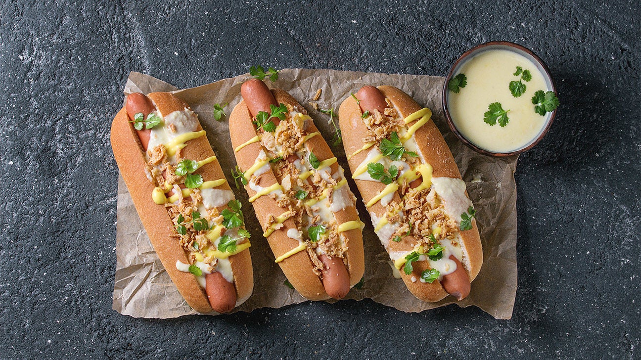 Meatless hot dogs.