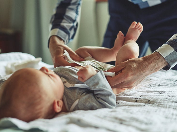 baby sensitive to wet diaper