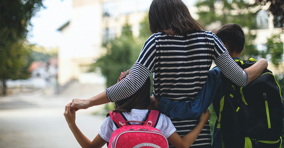 Parents Feel Stressed When Kids Start School