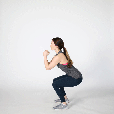 One leg best sale squat jump