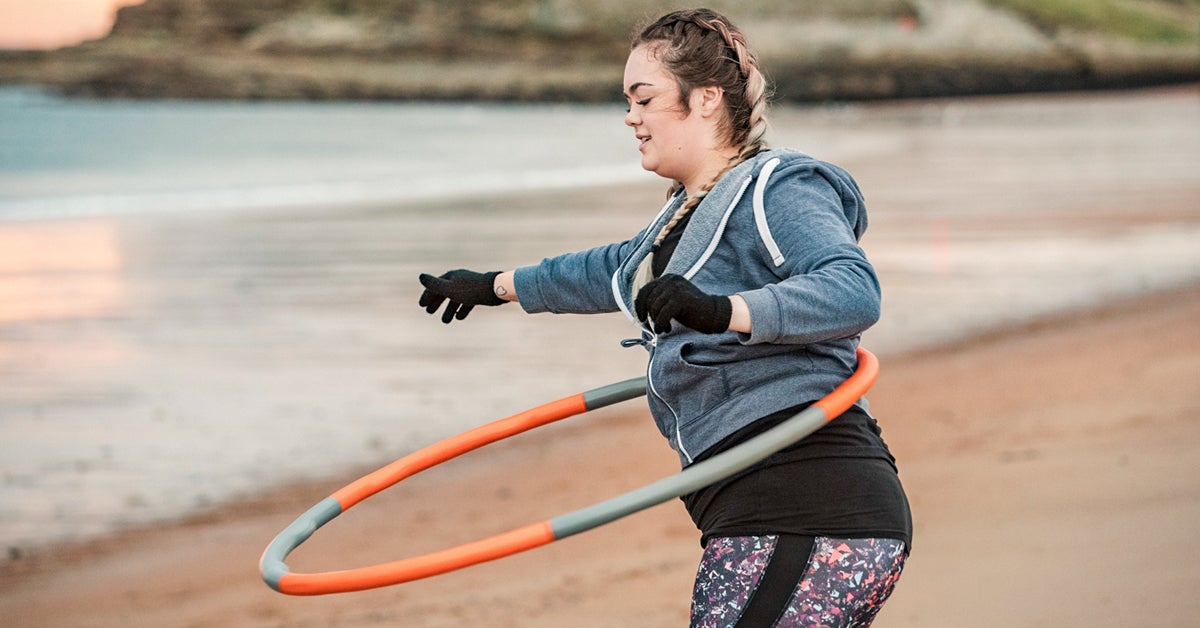 fitness hoop workout