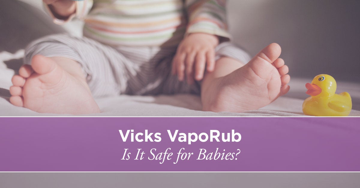 baby vicks for 3 month old