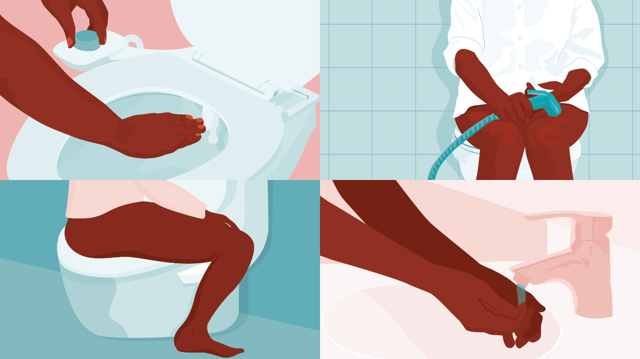 Butt Shower – Easy Bidet HappyPo