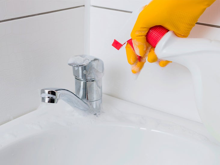 Cleaning with Bleach Can Release Harmful Airborne Particles