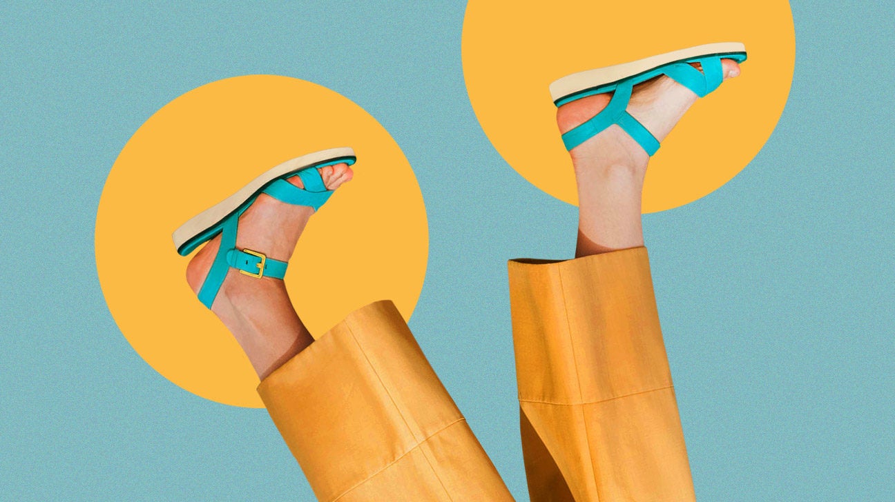 Women's narrow sandals hot sale with arch support