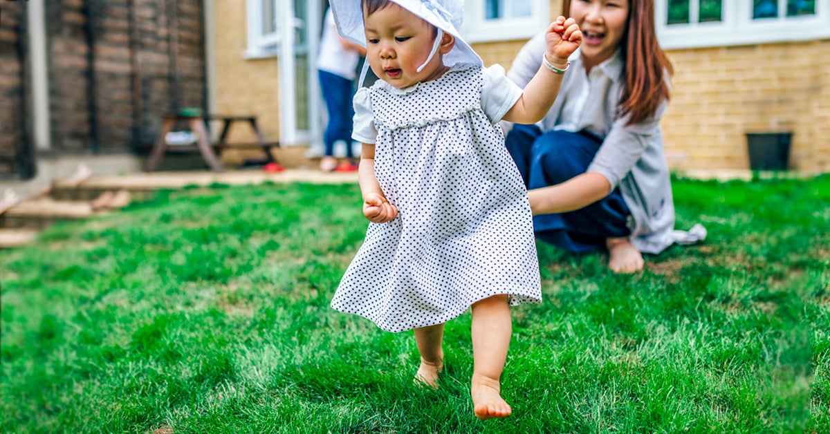 how to make baby start walking
