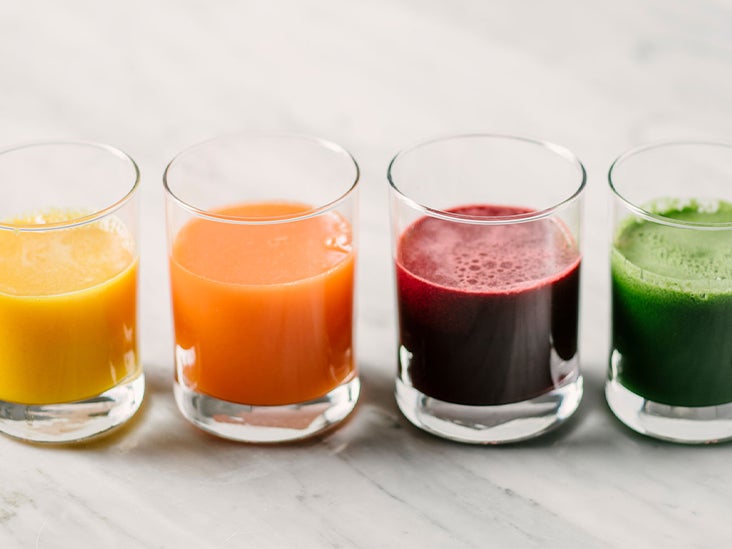 How many calories in a glass of fresh vegetable juice The 9 Healthiest Types Of Juice