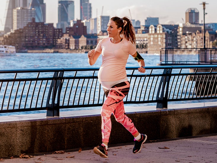 Running during second trimester