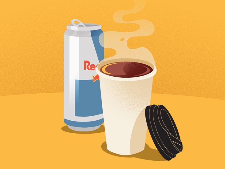 psykologisk anden jord Coffee vs. Red Bull: Nutrients, Caffeine, and Recommendation