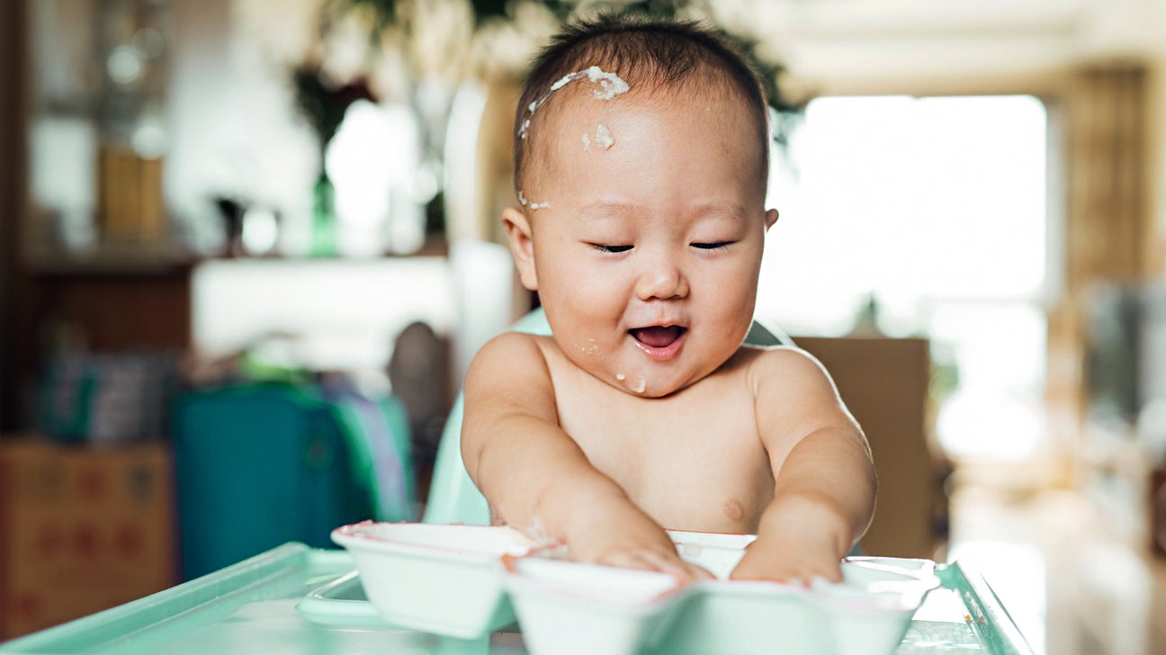 Giving 3 month store old rice cereal