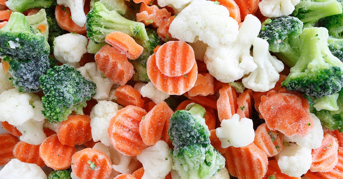 Вкусные замороженные овощи в духовке