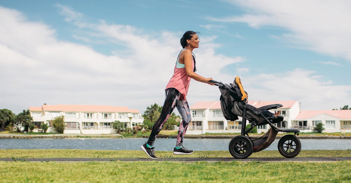 run stroller run