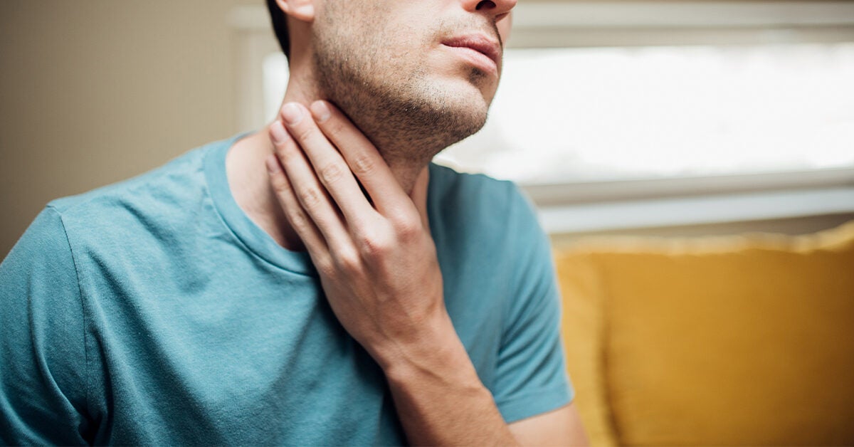 Allergic reaction throat causes