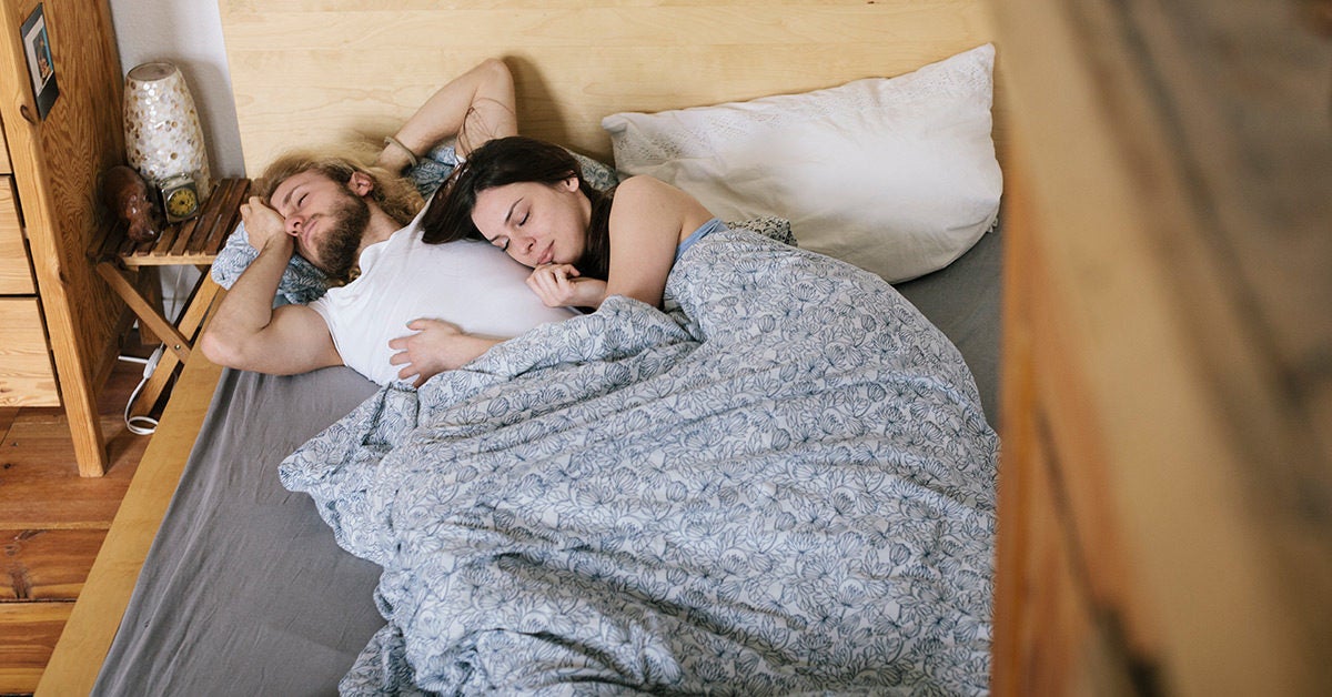 Raj Web Sleeping Sex - Do People Sleep Better With a Partner?