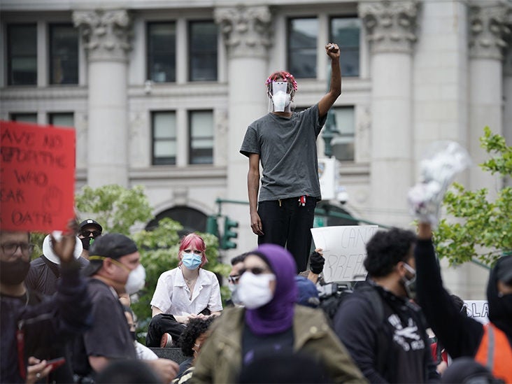 Why Wearing a Mask Is Important When Going to Protest