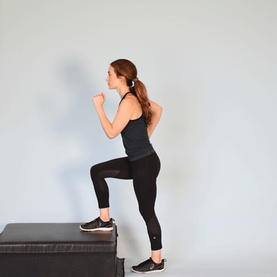 Weighted Box Jump, How To Guide