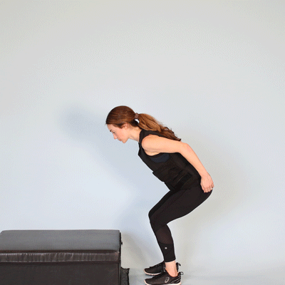 Anytime Fitness Onehunga - BOX JUMP Box jumps are great to strengthen and  build your lower body muscles by tapping into some fast-twitch muscle  fibers that are not usually hit during other