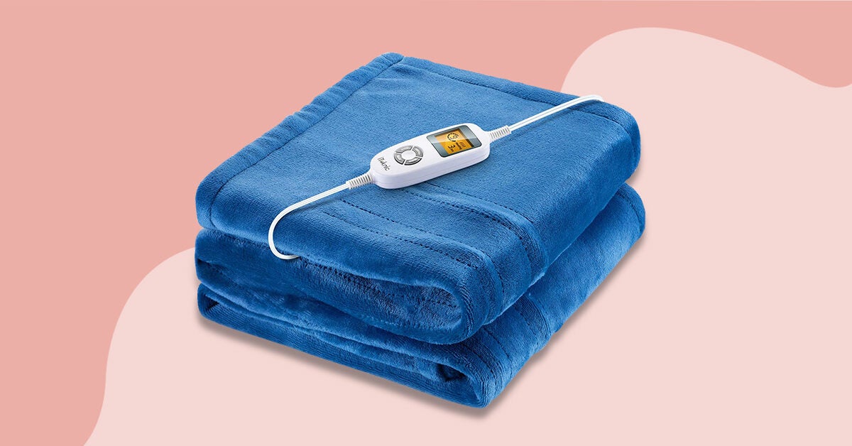 do you put electric blanket under mattress topper