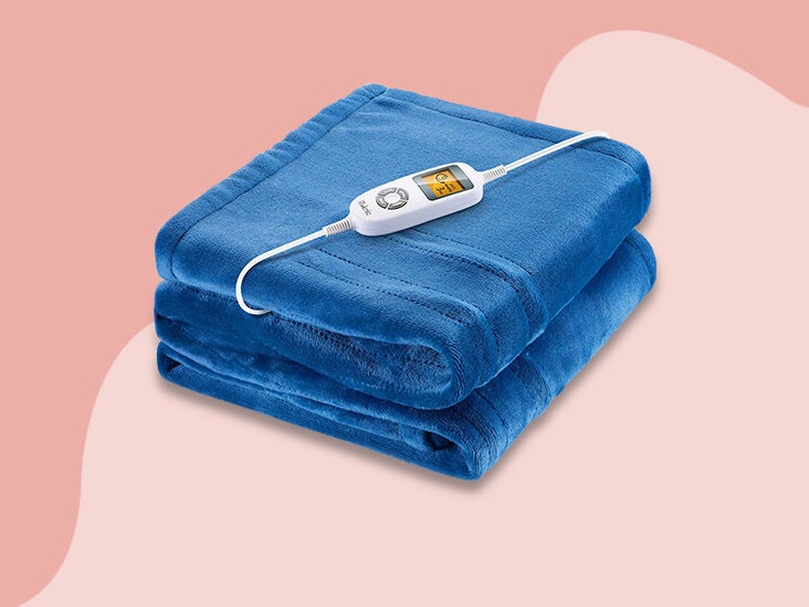 LOVE-HOME Heated Electric Over Blanket Constant Temperature Heating and Has A Water Circulation Design to Prevent Drying 160X80cm,D.180150cm Gray