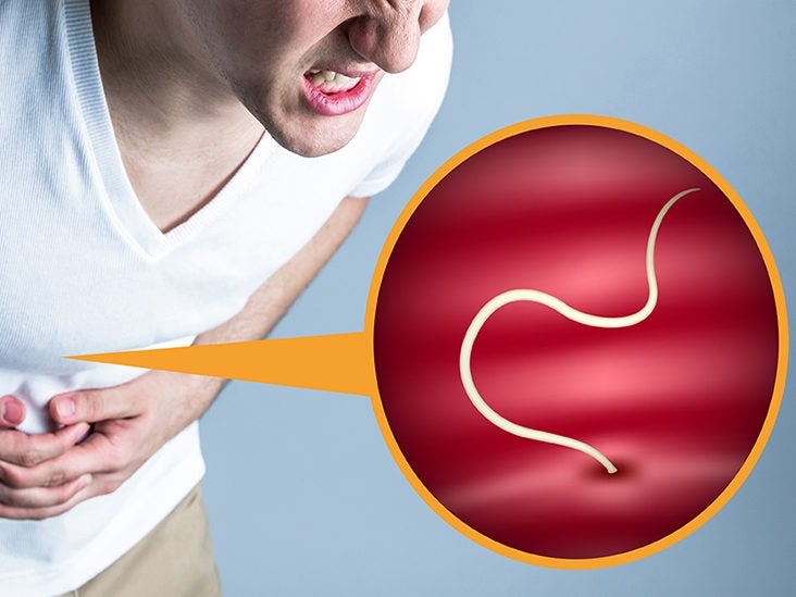 Pinworms kezelése: tünetek és gyógyszerek - Szövődmények March, Pinworm gastritis, Pinworms hányás