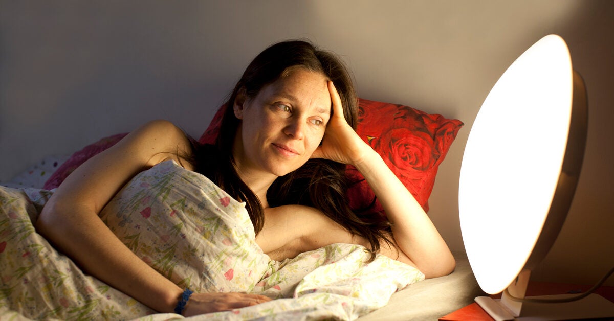 Light Therapy Help Sleep Disorders, Sad Lamp Vs Wake Up Light