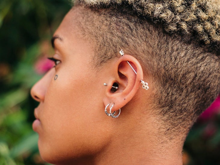 Industrial Piercing Infection: Symptoms 