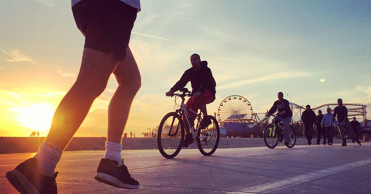 bike running race