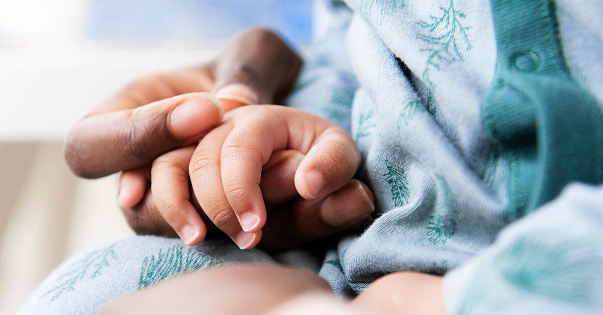 baby's hands and face cold at night