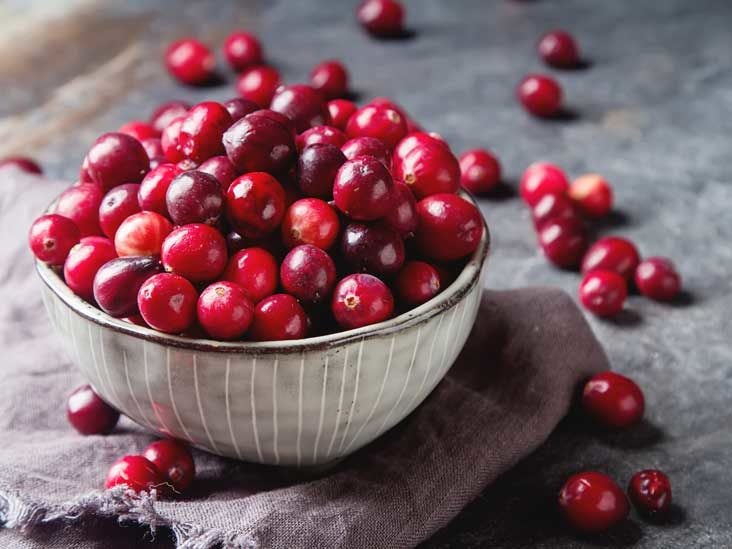 are raw cranberries good for dogs