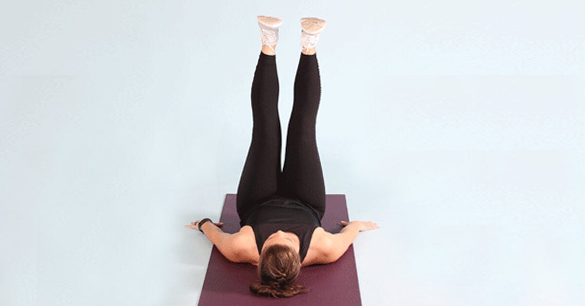 Supine InnerThigh Lift for Knee and Back Support