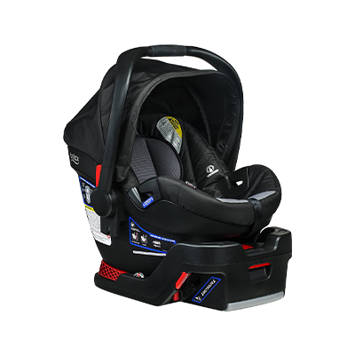 Britax B Safe Car Seat Installation Without Base – Velcromag