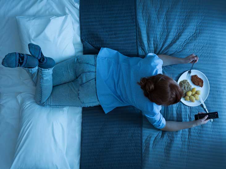 eating peanut butter before bed