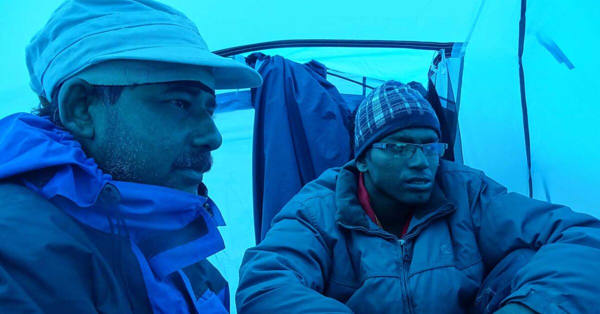 Blue Hands And Lips Elderly