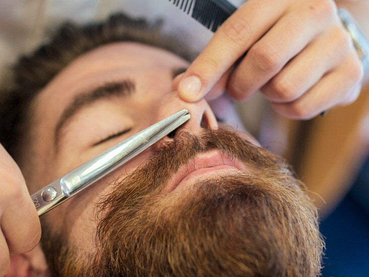 nose hair trimming