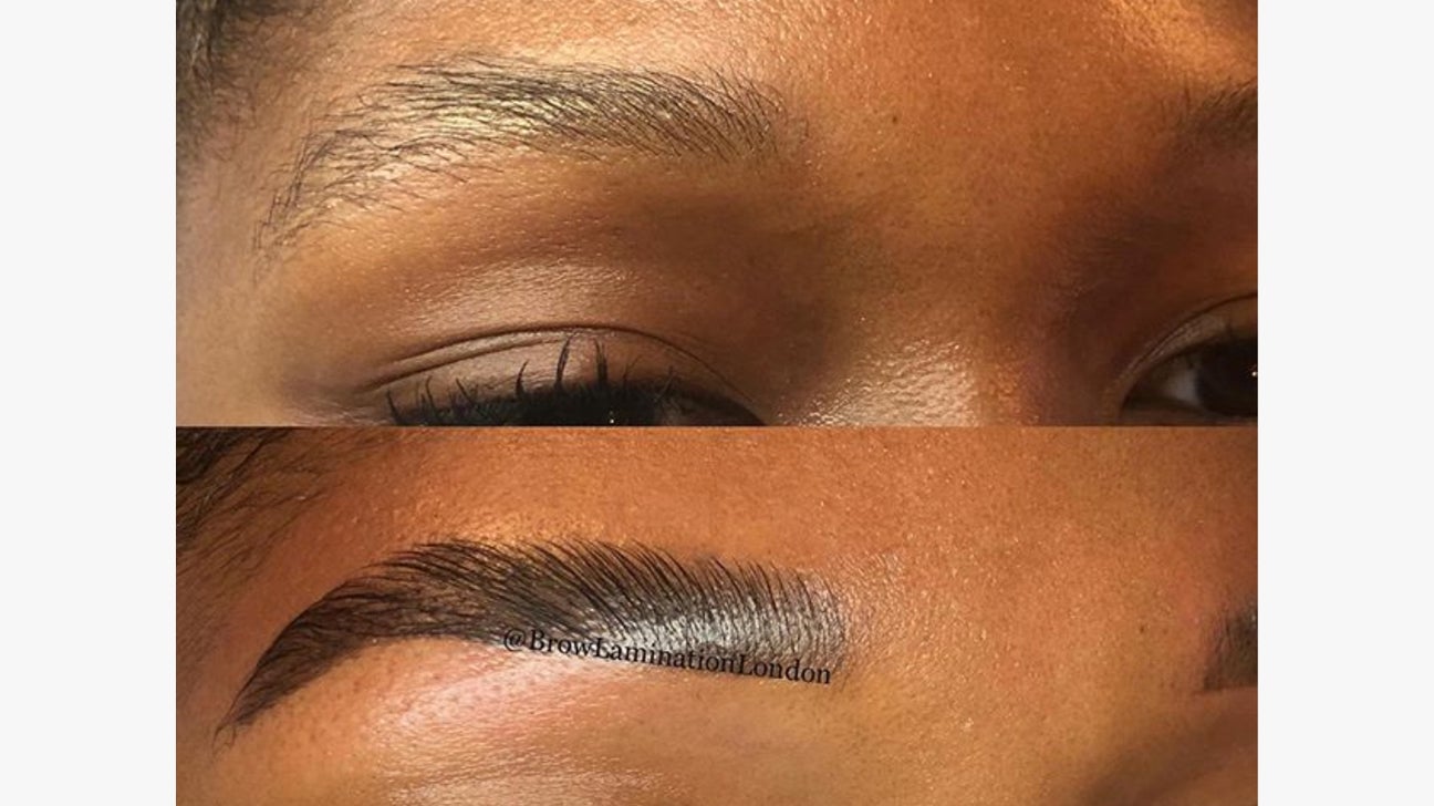 benefit browbar, brow lamination