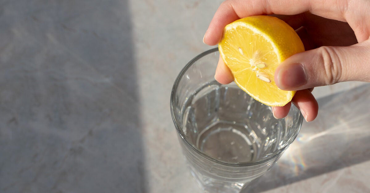 is lemon water good for you