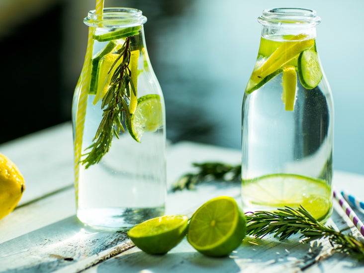 what is detox water made of)