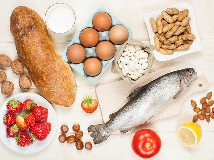 What foods most commonly cause allergic reactions