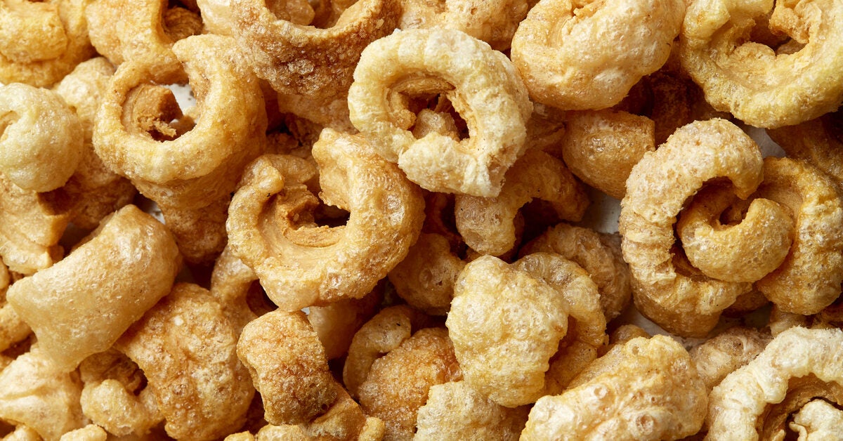 do pork rinds contain collagen