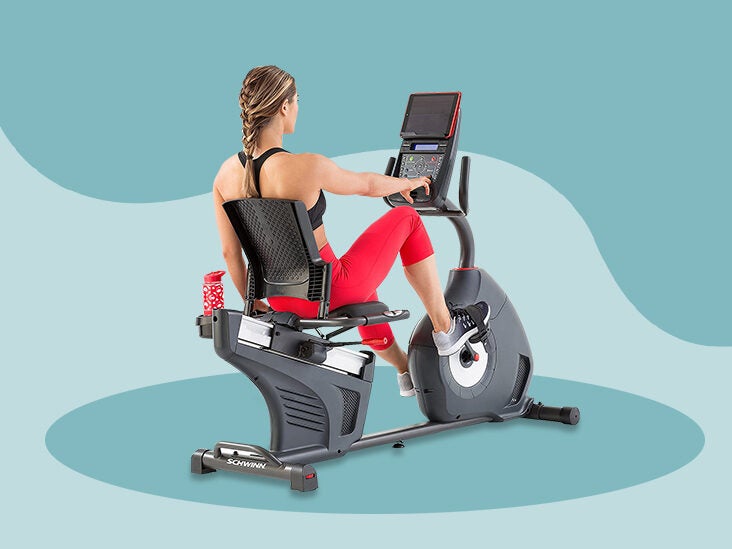 Exercise Bike MKHS Indoor Cycling Bike with Monitor Screen Magnetic Resistance Adjustable Flywheel Stationary Bike Exercising for Home Gym Training Cardio Workout Machine Fitness Bikes