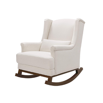 The 12 Best Nursery Gliders Of 2021, White Wooden Baby Rocking Chair