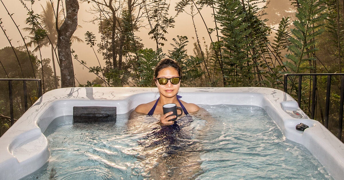 Hot Tub Benefits 7 Health Benefits of Soaking in a Hot photo