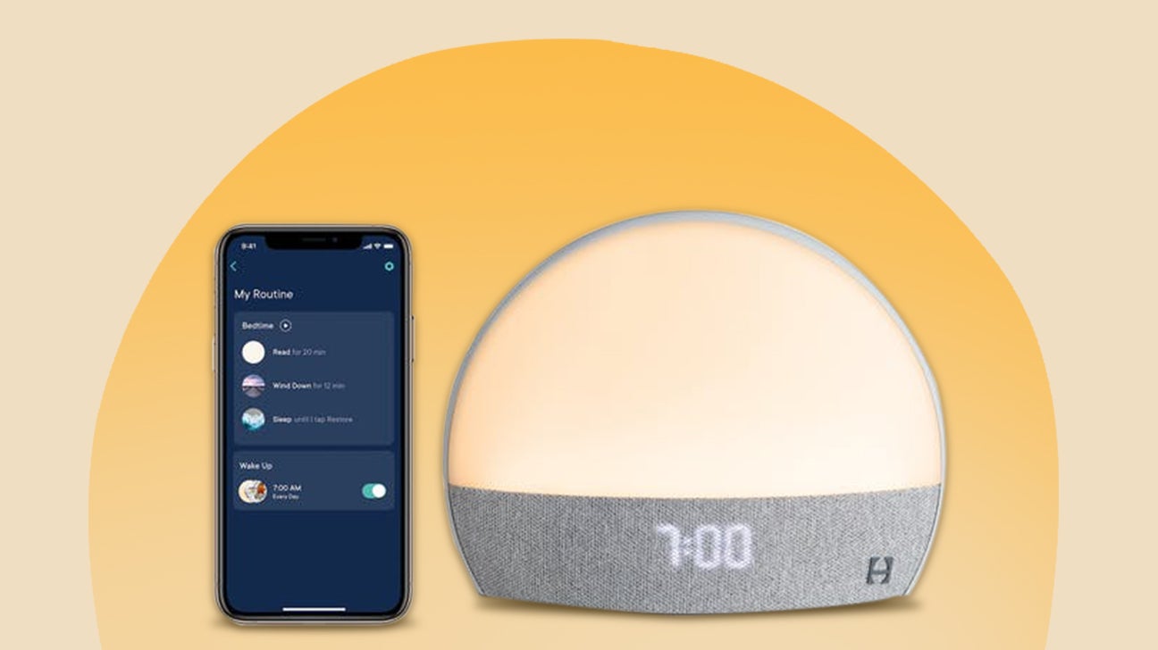 Philips Wake-up Sleep Light Sunrise Simulation Alarm Clock Radio HF3520 