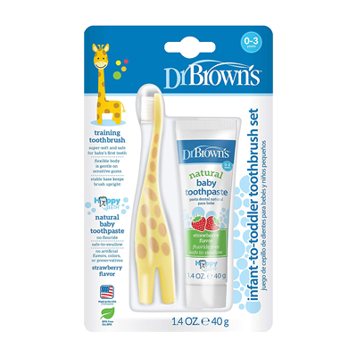 best toothbrush and toothpaste for 1 year old