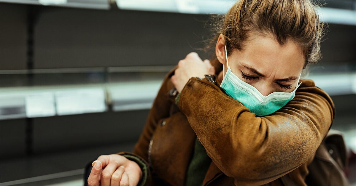 Sneezing Into Your Elbow How To Cover Your Mouth Properly